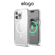 elago MagSafe Clear Case Compatible with iPhone 14 Series - Hybrid Clear Case - PC + TPU Hybrid Tech