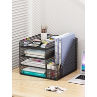 Office Supplies Storage Rack File Rack Multi-layer File Desktop Office Organizer A4Comprehensive Sto