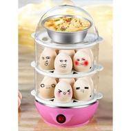 Multifunction 3 Layer Electric Egg Steamer Household Electric Steamer Electric Food Steamer