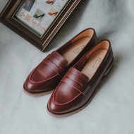 經典樂福真皮鞋 | 酒紅 | 台灣手工鞋MIT