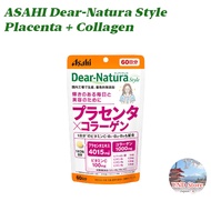 ASAHI Dear Natura Style Placenta + Collagen Supplement【Direct from Japan】