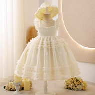 Girls Dress 2025 Children Butterfly Wings Princess Dress Baby The Wizard of Oz Sling Dress 12.5 E