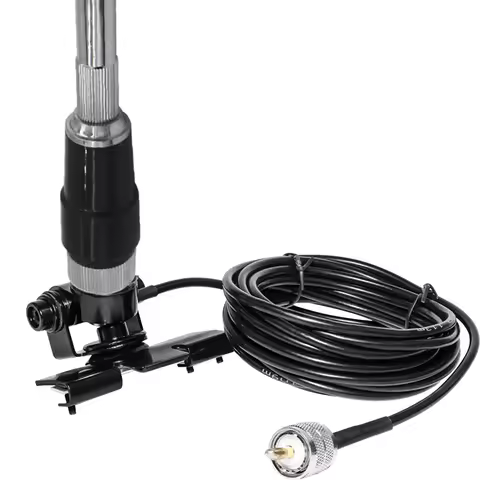 GT-ZBJG VHF UHF 100W High Gain Antenna Dual Band PL259 for Baojie BJ-218 QYT KT-8900 TYT TH-8600 Etc