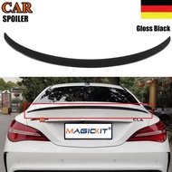 MagicKit FOR MERCEDES-BENZ CLA W117 C117 AMG STYLE REAR TRUNK BOOT SPOILER GLOSS BLACKauto parts Car