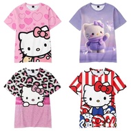 【S-4XL】Hello Kitty shirt for woman kt tshirt 2A