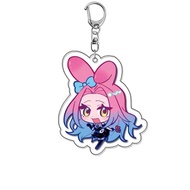 Cute Alien Stage Anime Hyuna Luka Ivan Till Mizi Sua Pendant Figure Acrylic Keychain Keyring Collect
