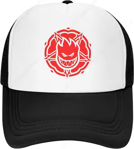 Spitfire Satan Mesh Back Cap Adjustable Snapback Hat Trucker Caps Baseball Hats