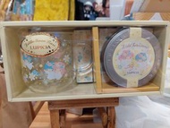 日本直送!! サンリオ x Lupicia 耐熱玻璃杯+特色茶包禮盒set 
Litte Twin Stars (含羞草橙茶)