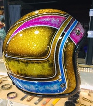 หมวกกันน็อคทรงคลาสสิค แบบเปิดหน้า Avenger Helmet NO:350