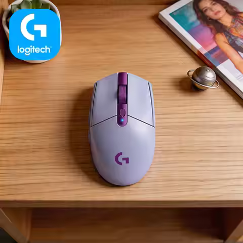 Logitech G304 Wireless Gaming Mouse 12000 DPI HERO Sensor LIGHTSPEED 1ms 9-Month Battery Gaming Offi