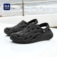 HLA/Heilan Home four-season men's shoes, comfortable, anti-slip, breathable slippers, closed-toe san