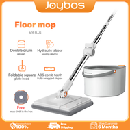Joybos Self Wash Spin Mop M16 Spinner Flat 360 Rotating Cleaner With Turbo Flushing Bucket