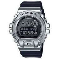JDM WATCH★ CASIO G-SHOCK GM-6900-1 Street Hip Hop Metal Watch-Black Silver GM-6900-1JF