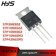 5PCS STP10N60M2 STP3NK80Z STP42N65M5 STP10NK60Z STP10NK80Z TO-220 Field Effect Transistor