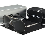 Men Vintage Aluminum Polarized Sunglasses Classic Police Sun Glasses Coating Lens Driving Shades for Men/Wome