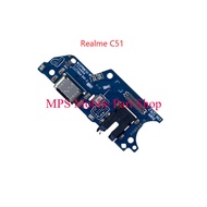 Compatible Realme C51 C53 C55 Charging Board USB Charger Port Pin Mic Handfree Jack