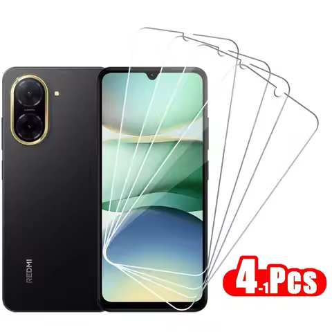 4-1Pcs Full Clear Glass For Redmi A5 Screen Protector For Xiaomi Redmi A5 Tempered Glass HD Protecti