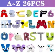 26Pcs Alphabet Lore Plush Toys A-Z English Letter Stuffed Animal Plushie Doll Toys Gift For Kids Chi