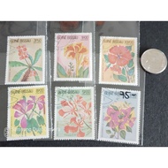 Guinea Bissau Flowers Plants Flora Bougainvillea Postage Stamp Set for SALE!