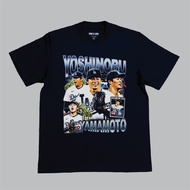 Yoshinobu Yamamoto LA Dodgers Tshirt Heavyweight Cotton 16s MLB T-shirt