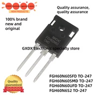 5PCS Original FGH60N60SFD 60N60SFD TO-247 FGH60N60SMD 60N60SMD FGH60N60UFD 60N60UFD FGH60N6S2 FGH 60