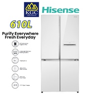 Hisense 610L 4 Door Inverter Fridge Refrigerator