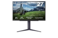 🌟全新行貨,3年上門保養,🚚 27 吋UltraGear™  27GS85Q-B 2K QHD Nano IPS 遊戲顯示器 | 支援 1ms (GtG) 反應時間、180Hz (超頻 200Hz) 