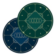 Poker table mat Texas Hold em Table Mat Round Poker Mat Rubber Mat Table Cloth