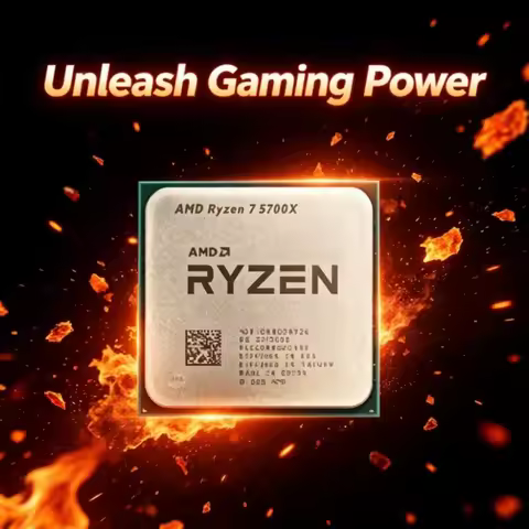 AMD Ryzen 7 5700X Creator Desktop Processor 8-Core 16-Thread 4.6GHz 65W 7nm Zen3 36MB Cache AM4 Gami