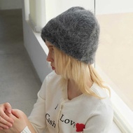 78% Alpaca Alpaca Alpaca Alpaca Solid Color Warm Furry Knitted Wool Hat Women Autumn Winter Cold Hat