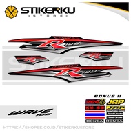 Honda STICKER / STRIPING SUPRA FIT NEW / STICKER WAVE 110 R / STOCK DECAL WAVE 100 STICKER / STICKER