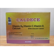 [ORIGINAL]  CALDECE Vitamin B6, Vitamin C, Vitamin D, Calcium (2x10 Effervescent Tablets)