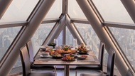 泰國-曼谷彩虹雲霄酒店餐券 Baiyoke Sky Hotel| 含景觀台門票