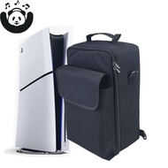 Portable PS5 slim carrying bag backpack game console bag for Playstation 5 ultra-thin game console accessories OUYOU