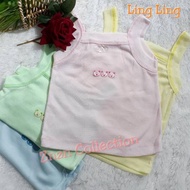 . 6 PCS GIRLS' UNDERWEAR T-SHIRTS BRAND LING LING