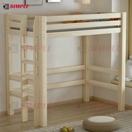 Solid Wood Bunk Bed High Bed Children's Bed Bunk Bed