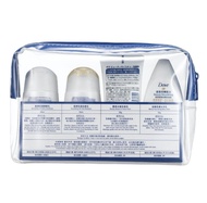 Dove 多芬旅行套裝  潤髮乳50ml + 洗髮乳 50 ml + 洗面乳30g + 沐浴露45g Travel Pack Conditoner + Shampoo + Facial Foam + 