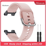 ChicAcces Wristwatch Strap Waterproof Thickened Breathable Soft Silicone Sports Watch Belt Replacement for Huami Amazfit T-Rex/ T-Rex Pro