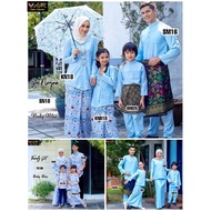 ‼️‼️ BAJU RAYA VIRAL 2022 COUPLE SEDONDON FAMILY SET PLAIN BABYBLUE COTTON PLUSSIZE OVERSIZED BAJU M