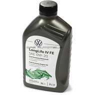 Genuine Audi Volkswagen Longlife IV Longlife4 SAE 0W20 0W-20 50800 50900 Engine Oil 1 Litre, GS60577