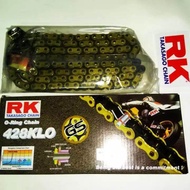 RK 428 O-RING GOLD CHAIN GS 428KLO 122L ( GOLD)