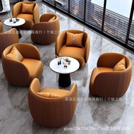 Reception Coffee Table Light Luxury Leisure Combination Rest Area Lobby Meeting Sofa Office Hotel Bu