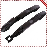 leipupa 2 Pieces Mountain Bike Mudguard Extended Design Full Cover Two-Wheeler Mudguard Bike Mudguar