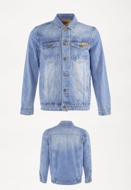 HUMMER LONG SLEEVE DENIM JACKET H0017 H0018