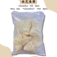桂花鱼鳔  Osmanthus Fish Maw Perut Ikan “Osmanthus” (Fish Maw)100G