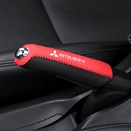 Phù hợp cho Mitsubishi asx Lancer Pajero L200 L300 Triton Galant xe bánh tay bọc tay nắm xoay da thậ