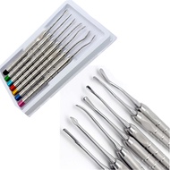 7PCS Dentistry Equipment Tool elevator Luxating Root Tooth Elevator Knife Extraction Titanium Alloy 