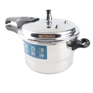 Ymiko Pressure Cooker 4L Aluminum Alloy Explosion Proof Fast Cooking Canning Pot with Steam Rack for
