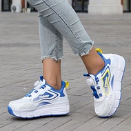 Children Runaway Shoes Roller Skate Shoes Girls Walking Shoes Double Wheel Boys Skate Skate Skate Sh