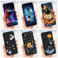 2023 Newest Cute Astronaut Cartoon Phone Case For Huawei Nova 3i / Nova 3e / Nova 2i / Nova Lite / Nova 2 Lite / Nova 5T / Nova 7i Black Silicon Soft Case